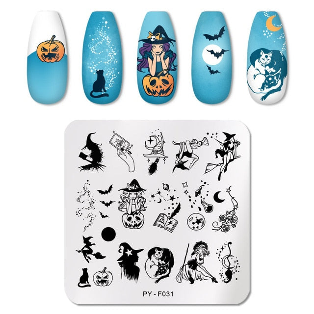 PICT YOU Nail Art Stamping Plates-3 alfamoba