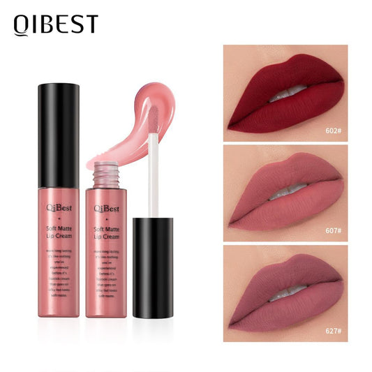 QIBEST Matte Liquid Lipstick alfamoba