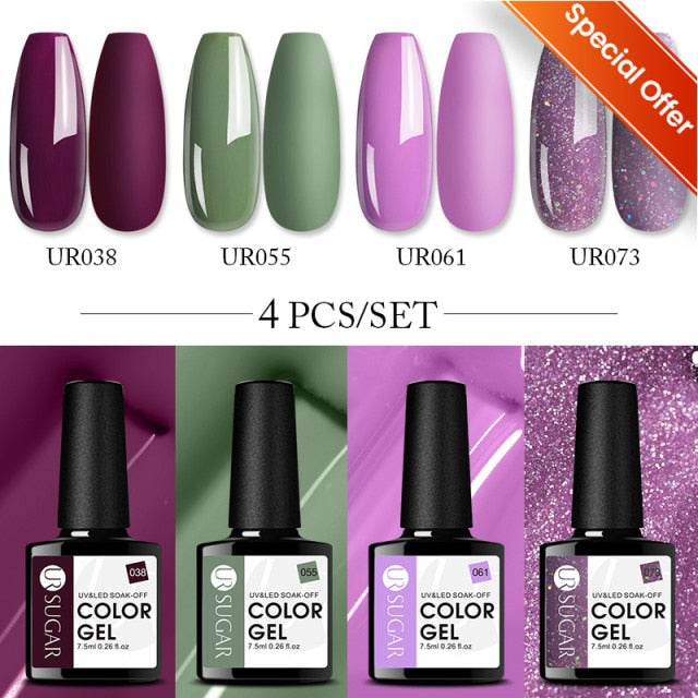 UR SUGAR Gel Polish Set -06/Pcs alfamoba