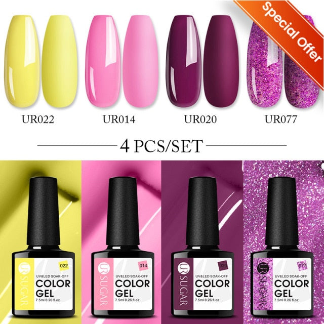 UR SUGAR Gel Polish Set -06/Pcs alfamoba